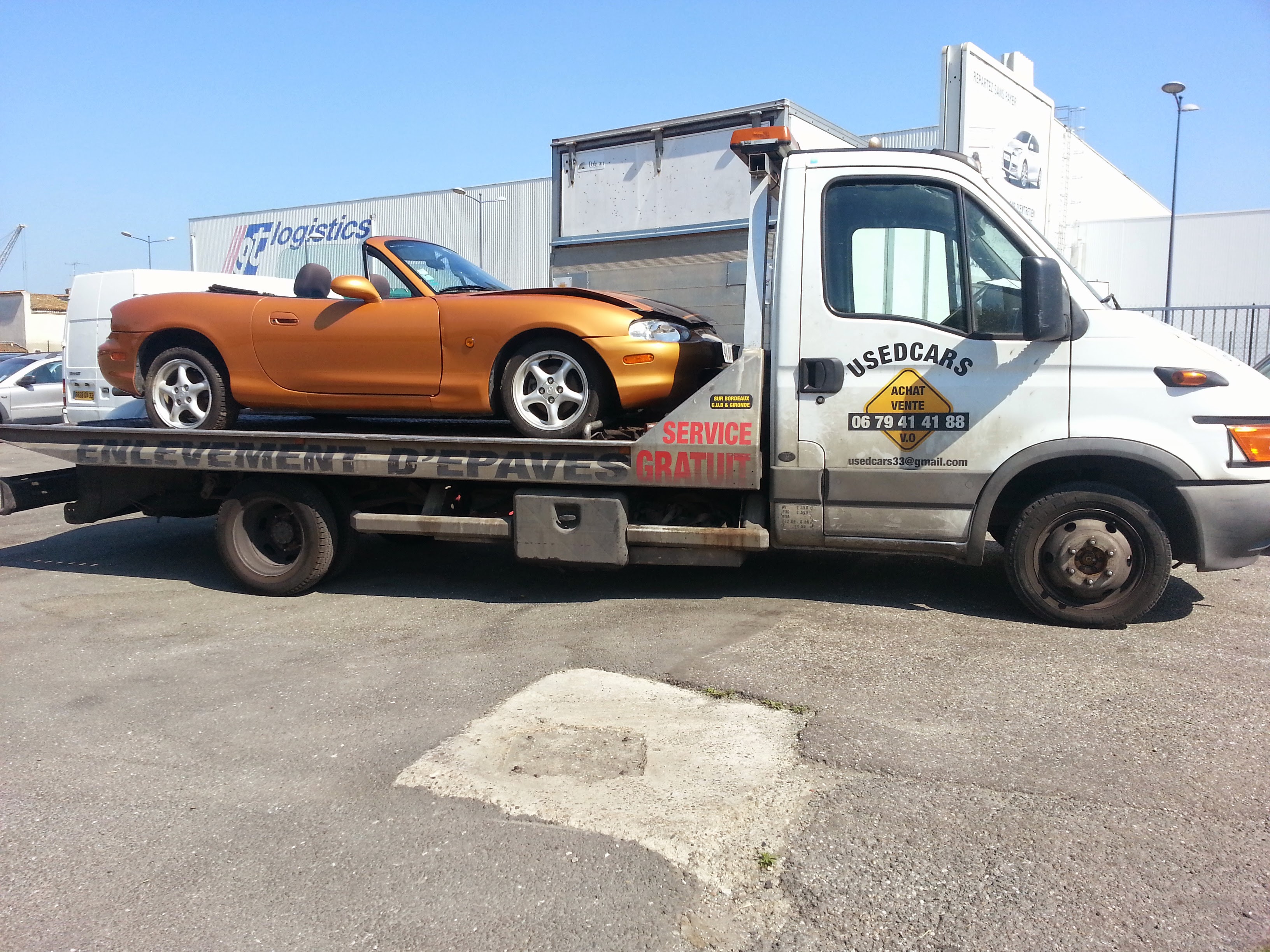 Epaviste intervenant en Gironde et communes alentours